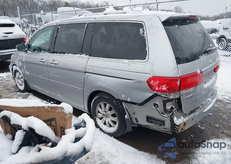 2010 Honda Odyssey Ex-L z USA, uszkodzony, nr VIN 5FNRL3H73AB061444
